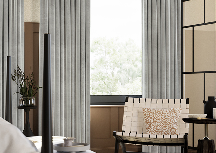 Ultra Luxe Velvet, Cloud - Made to Measure Curtains - Image 5